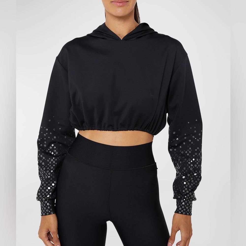 Ultracor Party Glitz Bonded Pyxis Cropped Hoodie